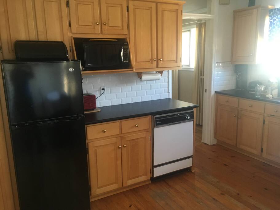 Kitchen (there are two other fridges in the dining room, too)