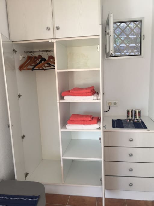 Plenty of space in the cupboards