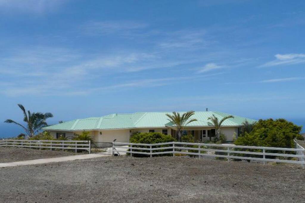 Fenced in property in a gated