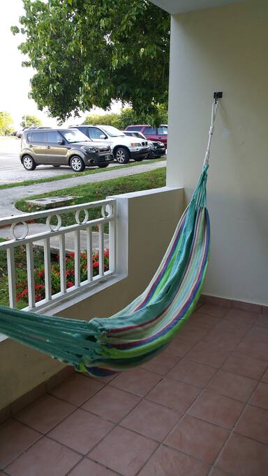 Balcony.