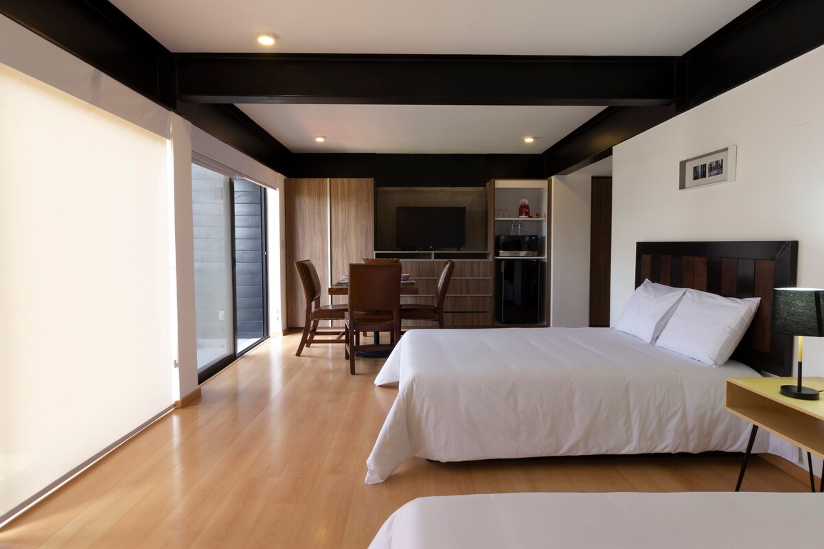 Propiedad de Airbnb exitosa: Beautiful double suite with balcony en álamos 2da Sección