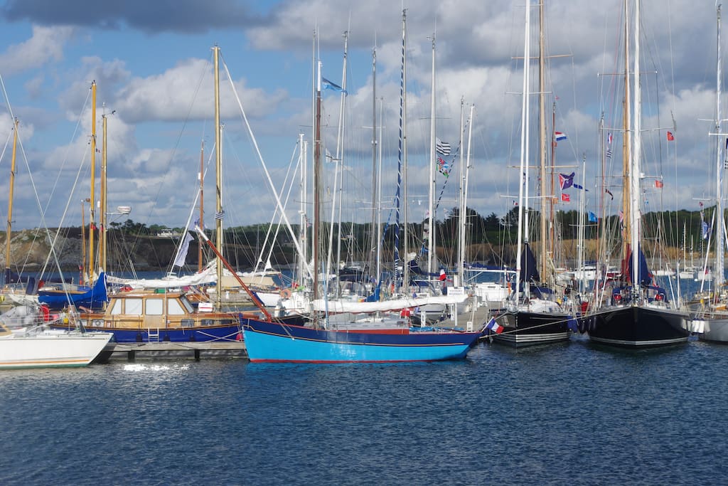 Le grand bleu vu depuis la tour Vauban