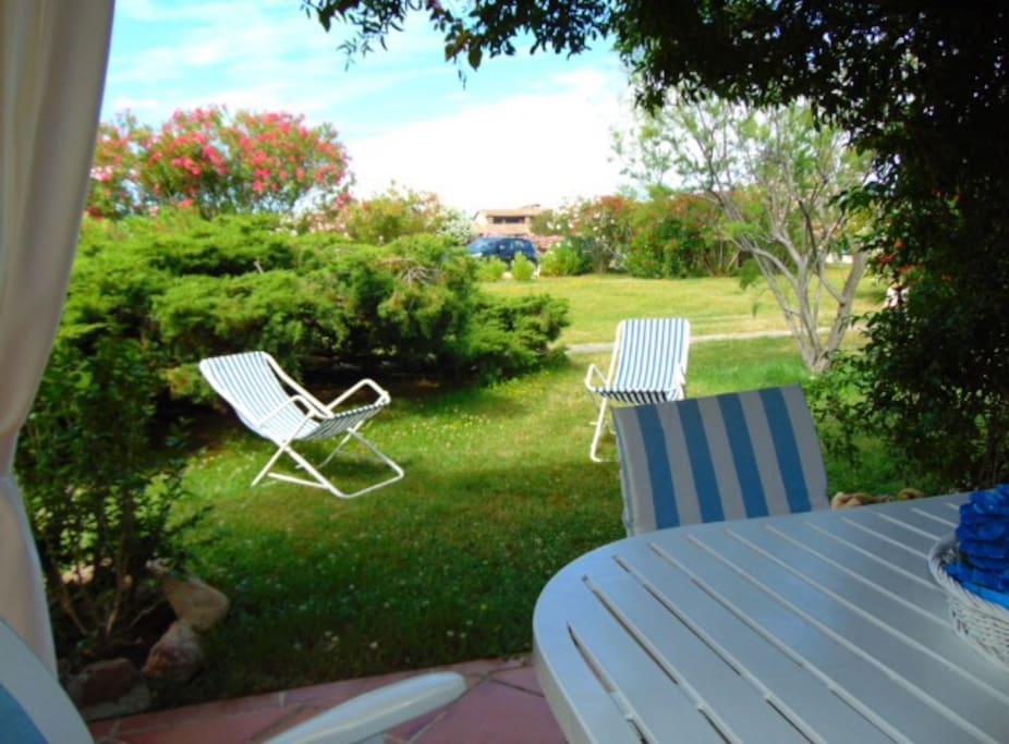 Vista del giardino