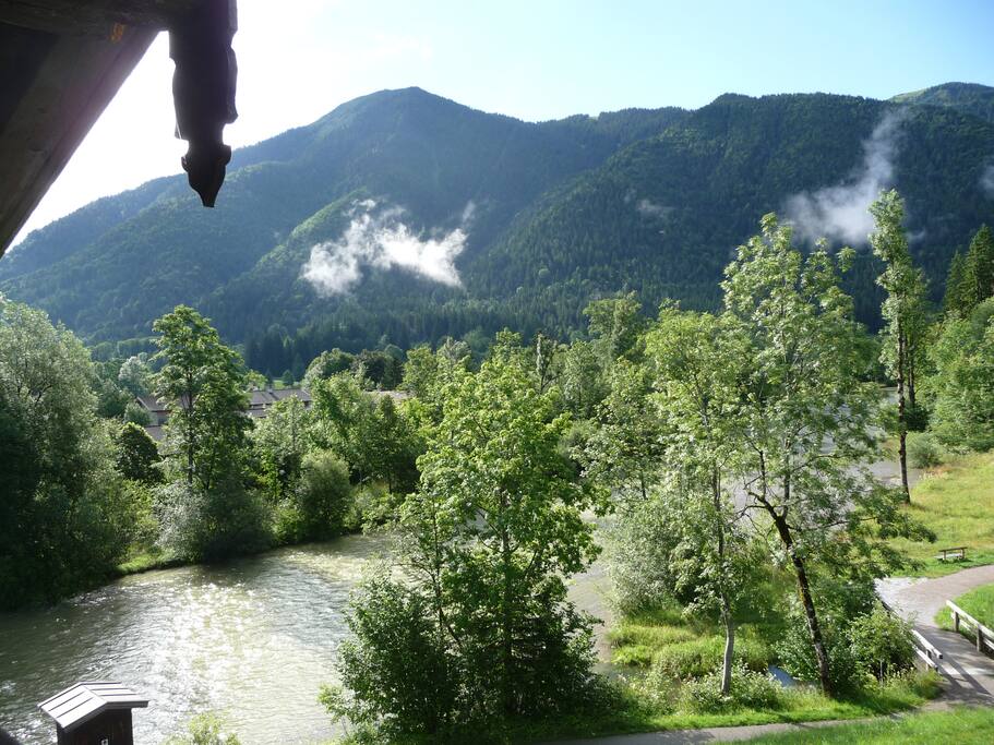 Balkonblick auf den Wallberg