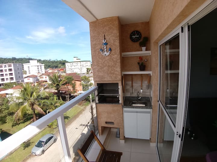 Cozy apt near Praia e Centro Ubatuba