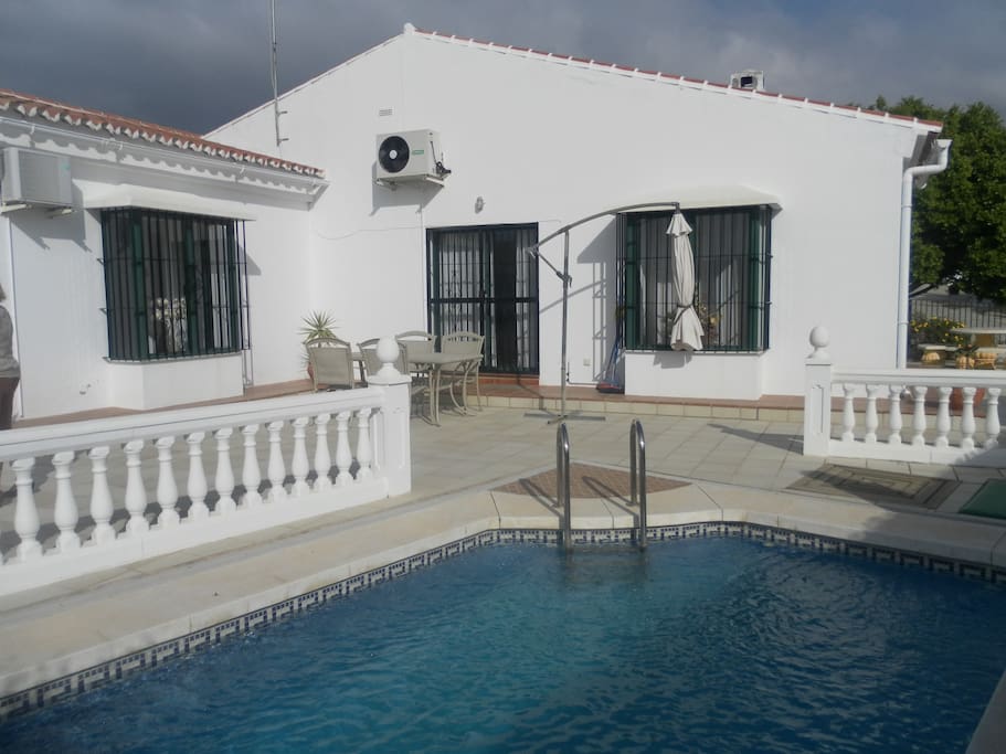Rear and pool
