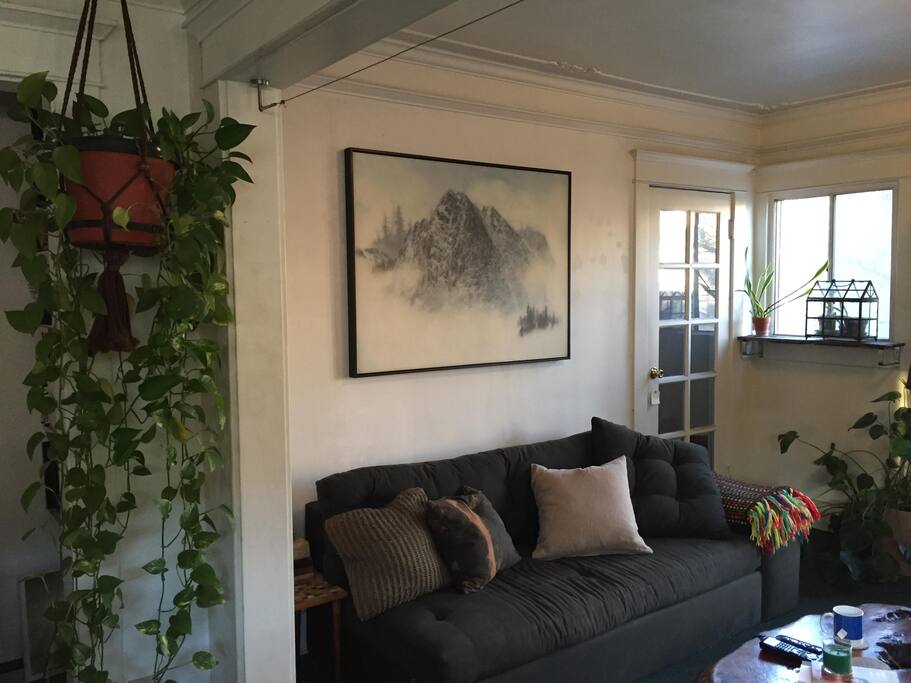 Couch in living room
