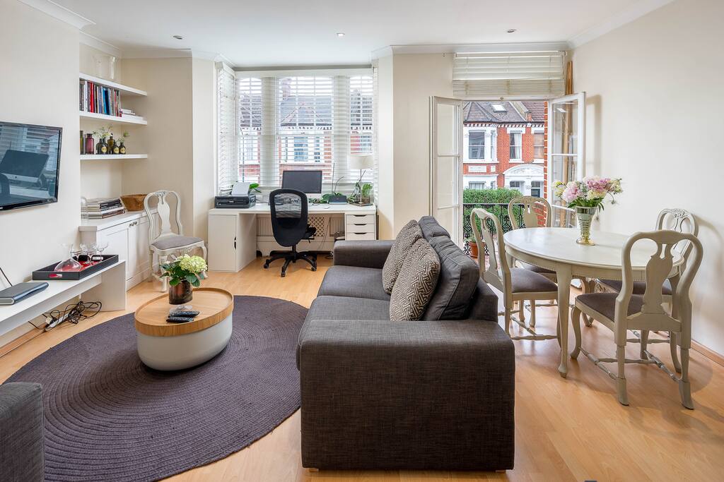 The living area
