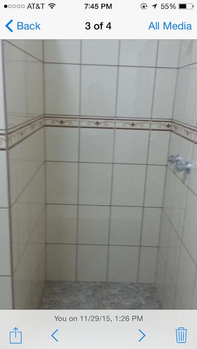 New Shower