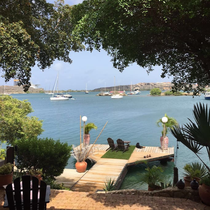 View at The Spanish waters