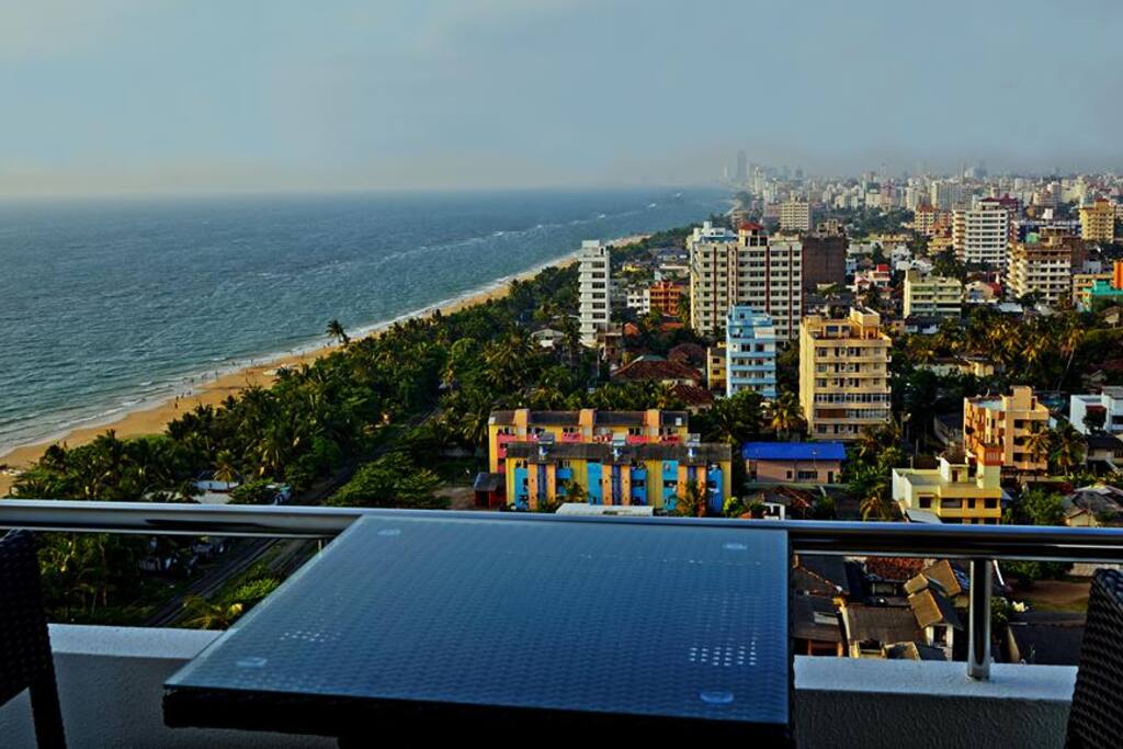 Glorious seaviews from the terrace