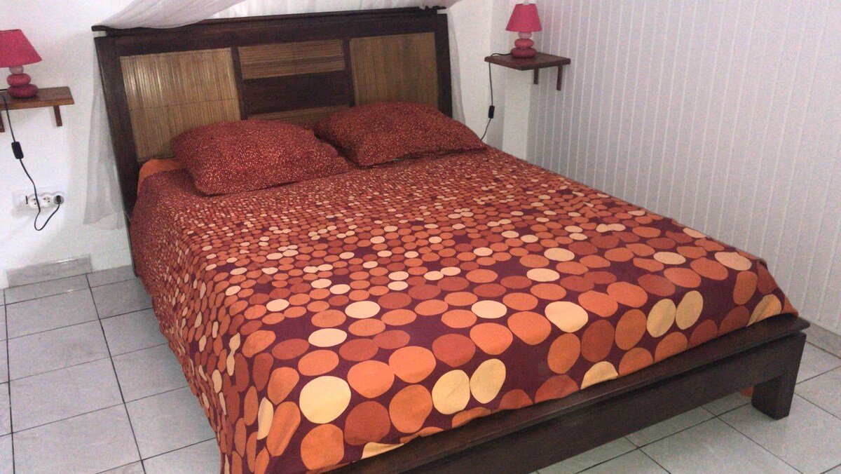 带空调的主卧配备更衣室。