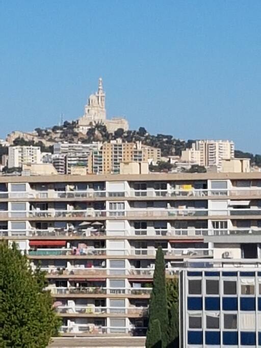 Notre Dame de la Garde (vue de la terrasse)