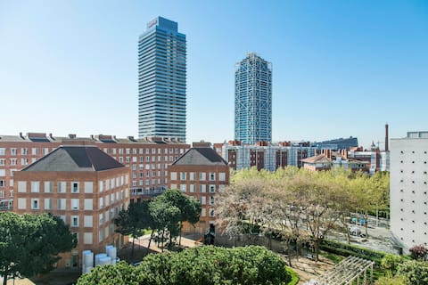 Top Airbnb: Barcelona Vila Olimpica Beach in Barcelona