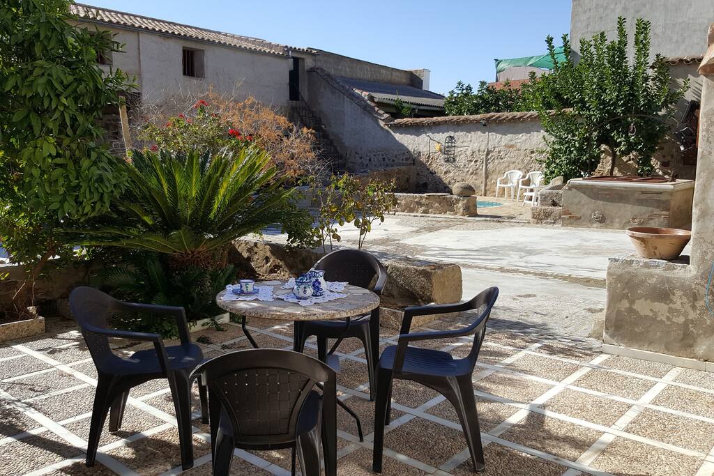 patio privado casa