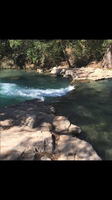 River close by