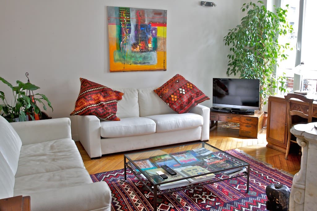 Comfortable sitting room