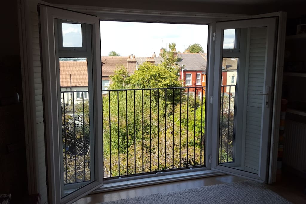 Balcony from guest bedroom