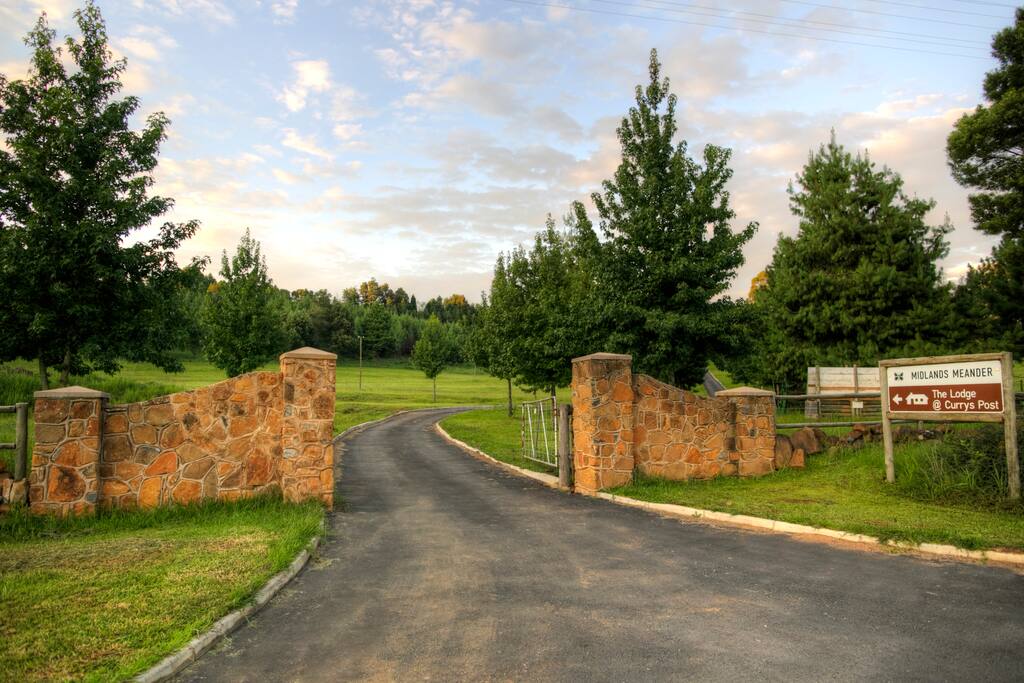 Entrance to Lodge