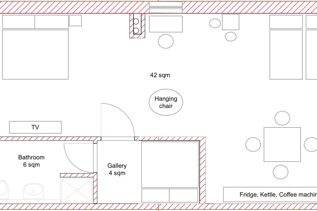 Das Zimmer im Überblick