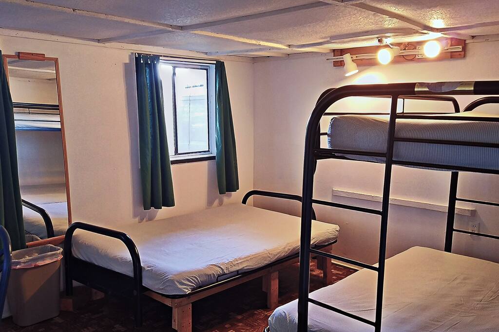 Rustic Beach Cabin, water view, $121/night, sleeps 3