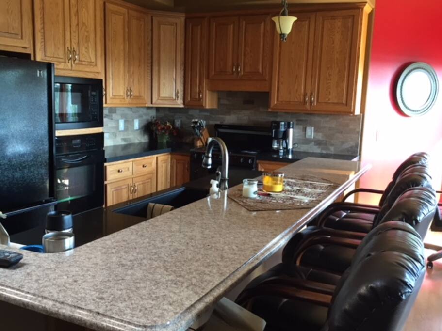 Upstairs kitchen