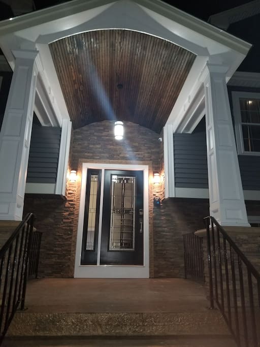 Front entry.