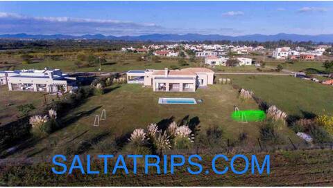 SAN LORENZO CHICO HOUSE WITH A VIEW OF THE HILLS