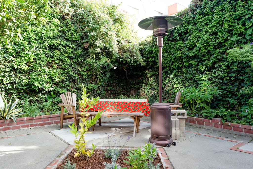 Garden backyard entrance