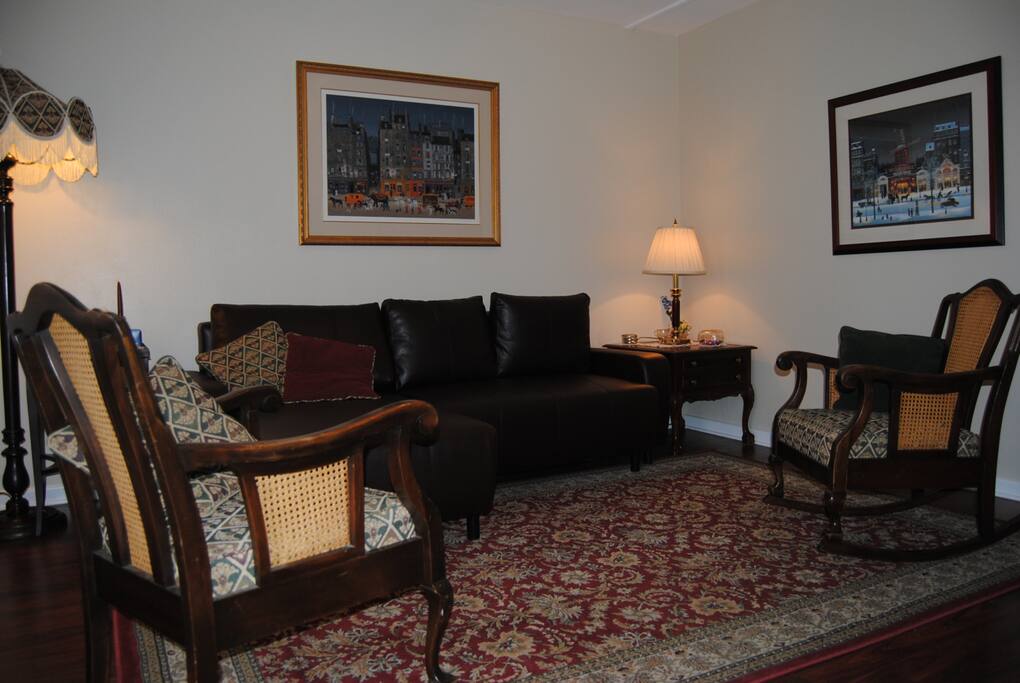 Living room, as you walk in.