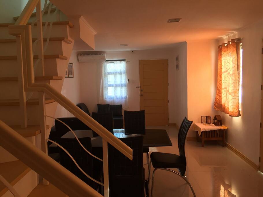 Common Area (Dining and Living Room) Airconditioned