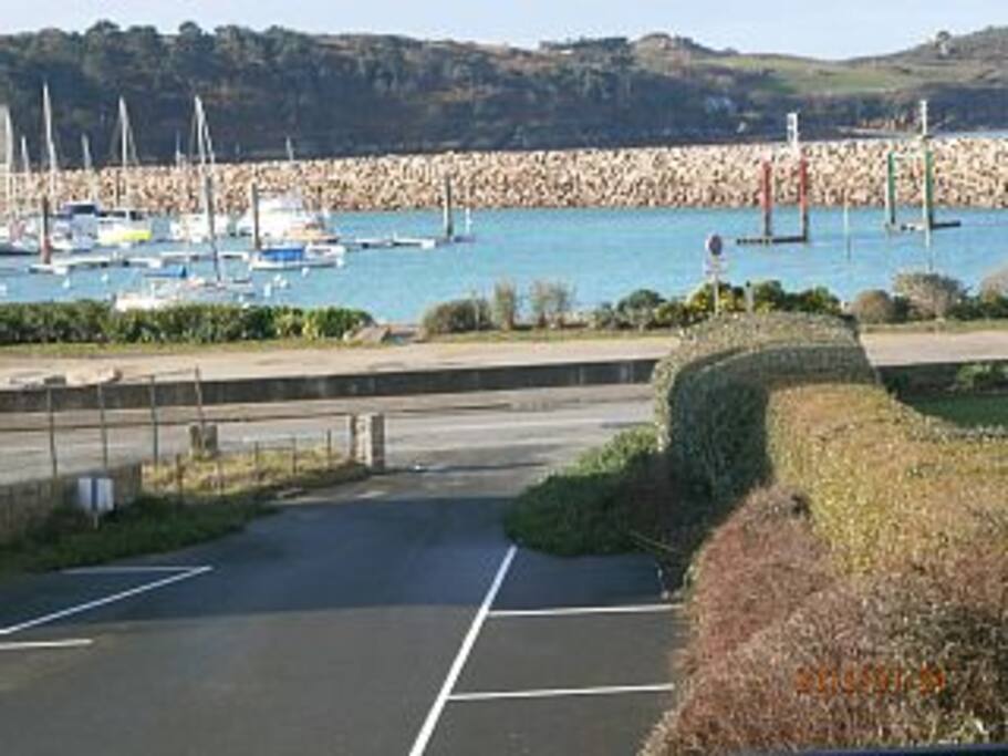 vue de la terrasse de 10m2