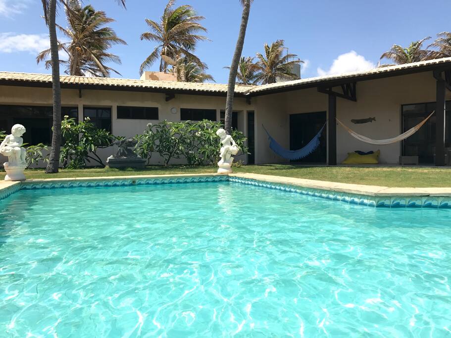 Agradável piscina