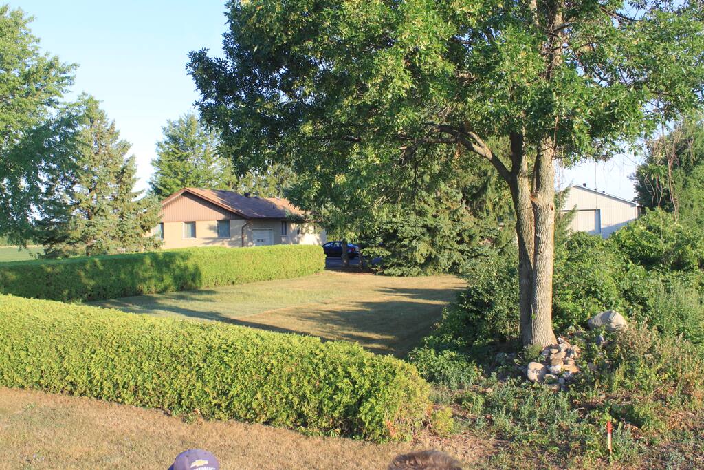Large enclosed front and side yards, private parking, winery and vineyard in your backyard!