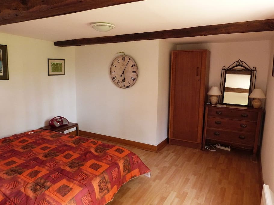 Main bedroom with double bed