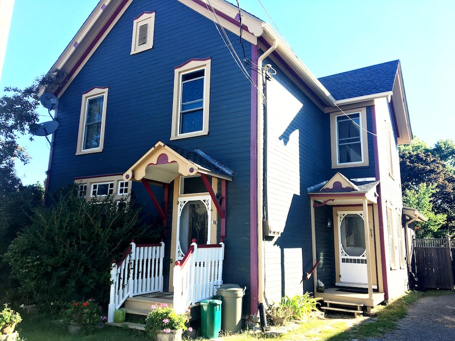 Front of the cottage