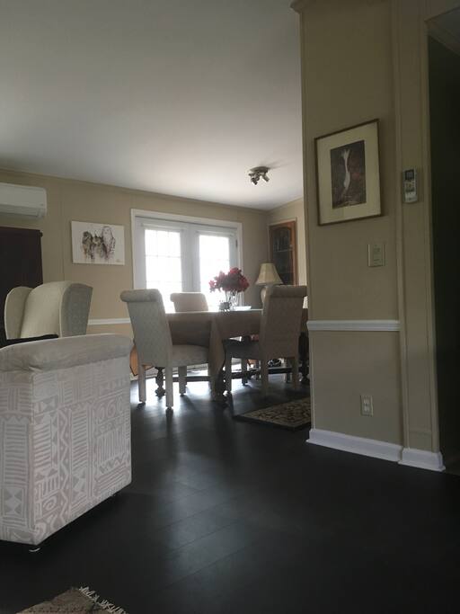 View from front living room area