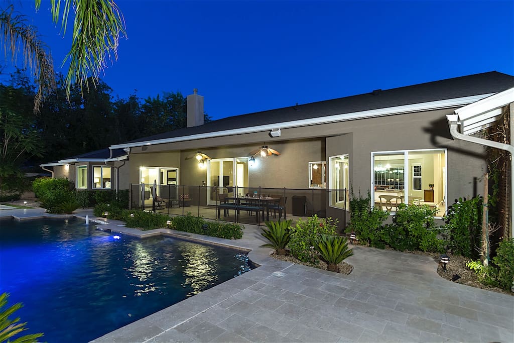 Backyard is huge