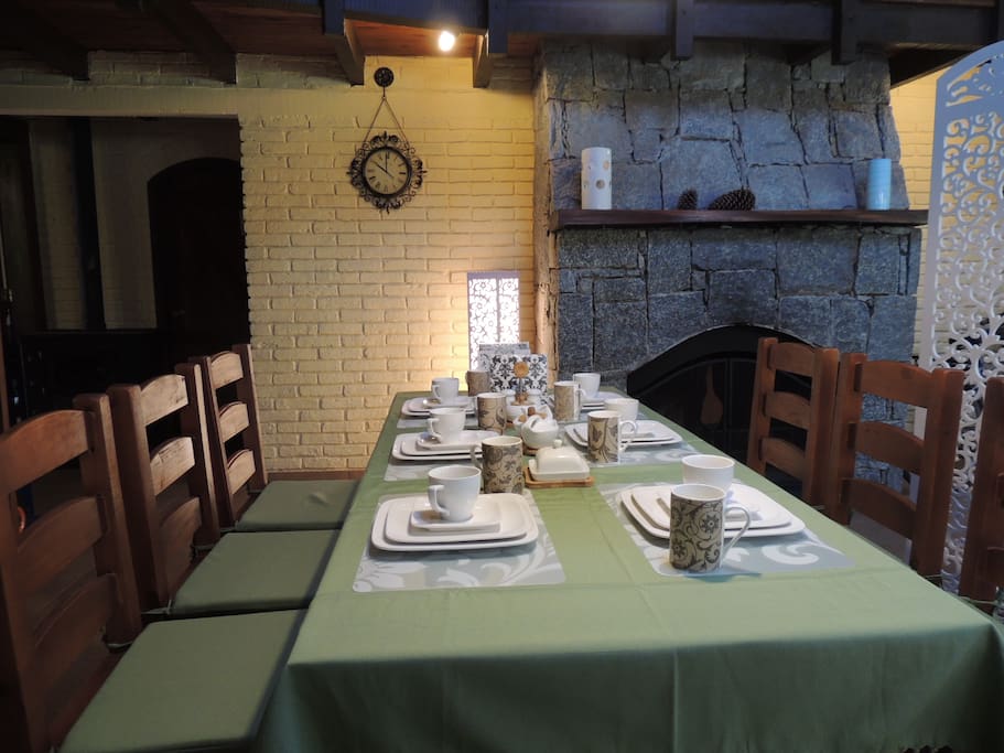 Dining area.