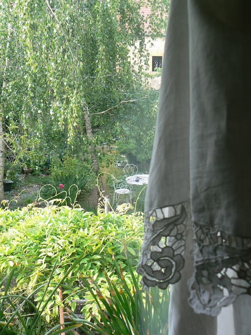 Vue sur le jardin