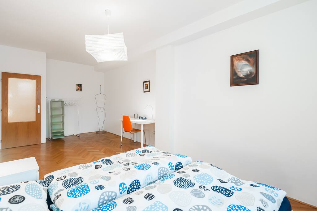 Bedroom. You can see here that it is realy spacious!