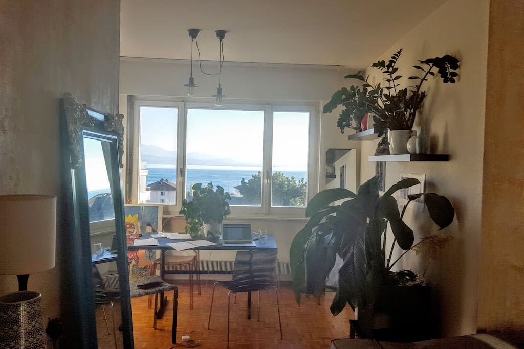Eating with a view