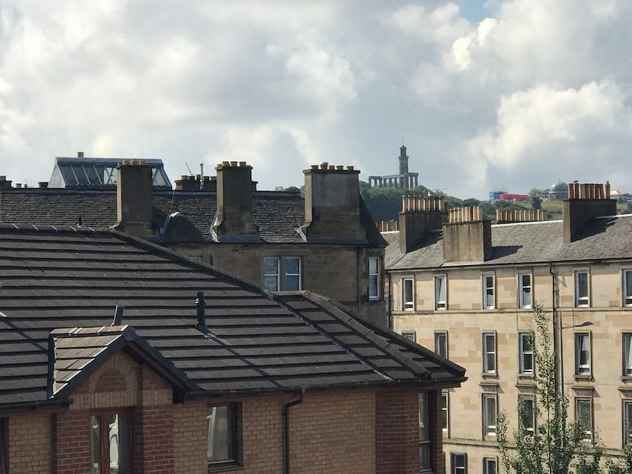 Calton Hill - View from Living Room