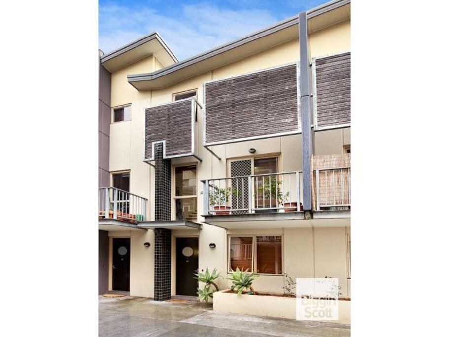 Quite safe neighbourhood. 3 bedroom house on three floors.
