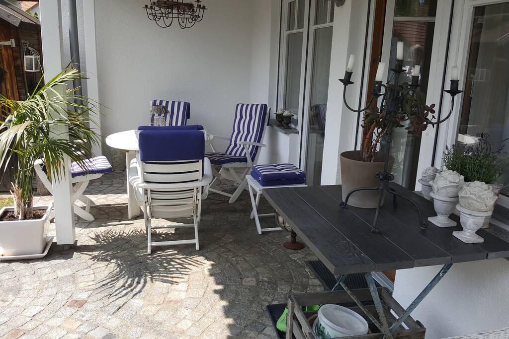Eigene Terrasse