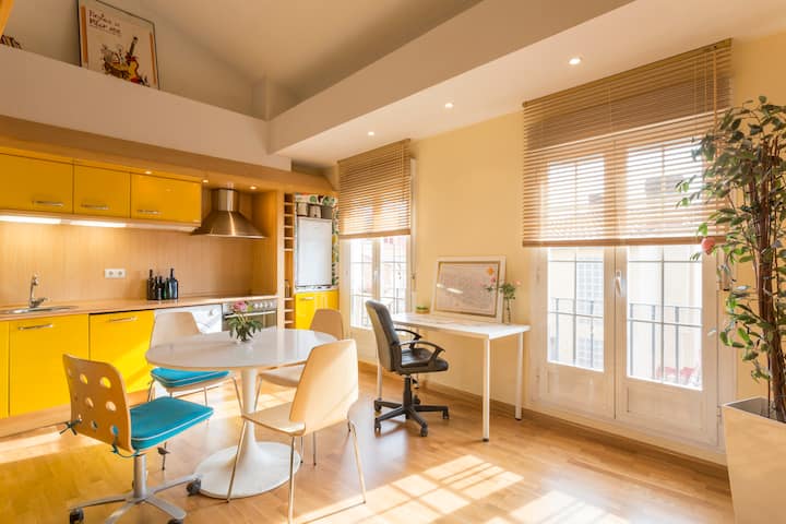 Central penthouse