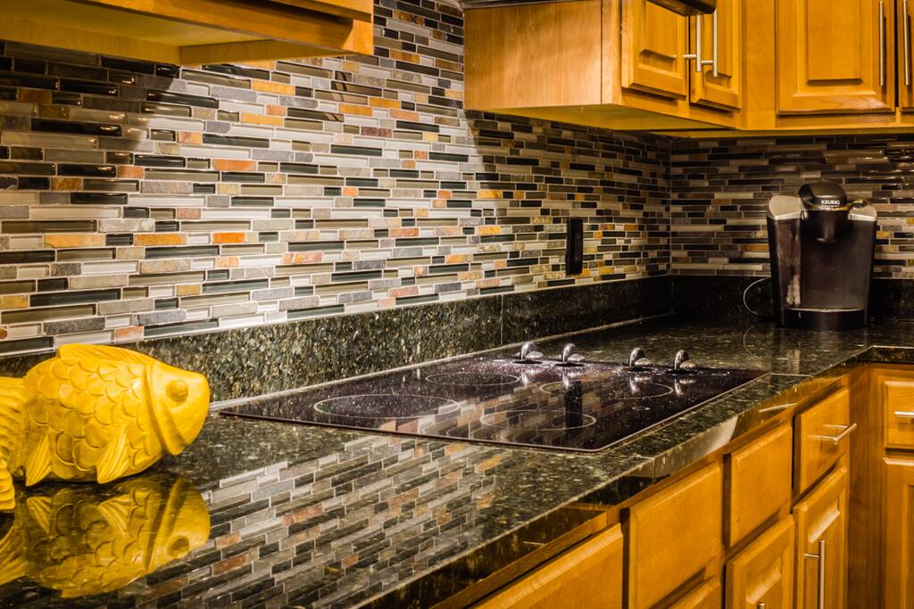 Chefs kitchen with all the amenities