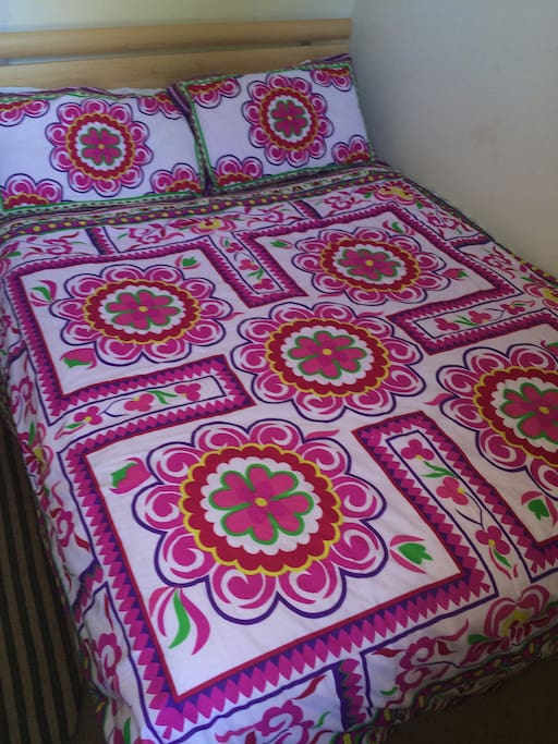 Your double bed.