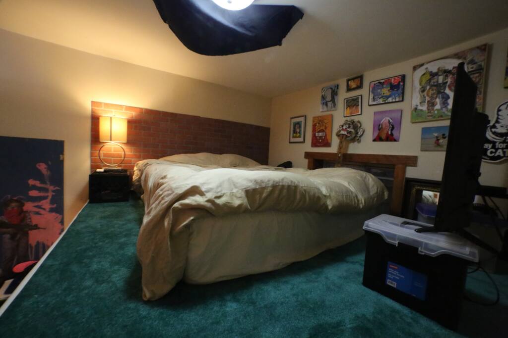 Bed floor of the loft