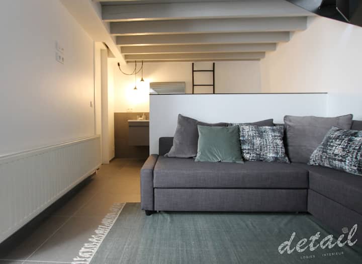 Დიდი ოთხადგილიანი ოთახი: ოთახი სააბაზანოთი და ცალკე ორადგილიანი საწოლი სახურავის ქვეშ